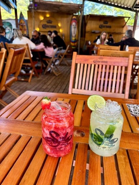 Las mejores caipiriñas del Sul da Ilha Surf Bar en Armação
